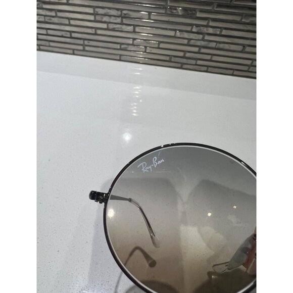 RAY-BAN OVAL 1970 BI-GRADIENT gunmetal GREY/ BROWN SUNGLASSES main image 6